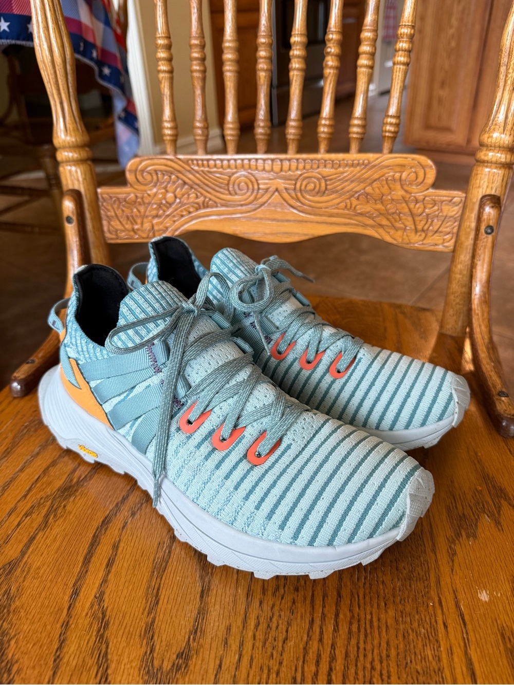 Merrell Embark Lace Harbor Grey Blue Women's Size 9W Sneakers